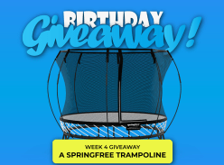 Win a Springfree Trampoline