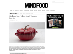 Win a Staub Tomato Cocotte