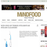 Win a  Steamstar Steam Cleaners