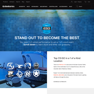 Win a SteelSeries Gaming Gear Bundle or 1 of 5 SteelSeries Arctis 3 Gaming Headsets 