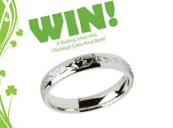Win a Sterling Silver Irish Knot Band