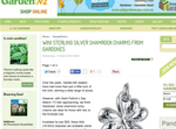 Win a Sterling silver shamrock charms
