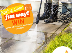 Win a STIHL RE 90 Electric Water Blaster