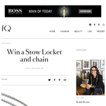 Win a Stow Locket and chain