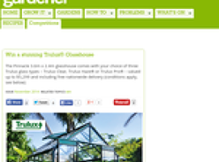 Win a stunning Trulux Glasshouse