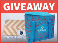 Win a Stylish Cruiser Cooler Bag and a Cozy Beach Towel