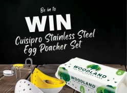 Win a Stylish Stainless Steel Egg Poacher Set