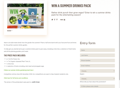 Win a Summer Drinks Pack