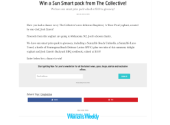 Win a Sun Smart pack from The Collective