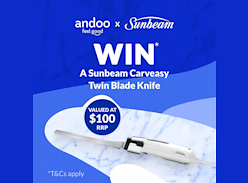 Win a Sunbeam Carveasy Electric Knife