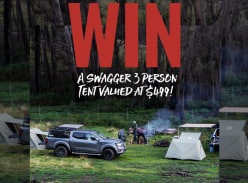 Win a Swagger 3 Person Tent