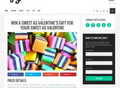 Win A Sweet As Valentine's Gift For Your Sweet As Valentine