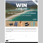 Win a sweet beach prize pack