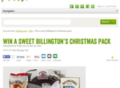 Win a sweet Billington?s Christmas pack