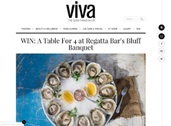 Win A Table For 4 at Regatta Bar's Bluff Banquet