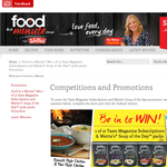 Win a Taste Magazine Subscription and Wattie's Soup of the Day Packs