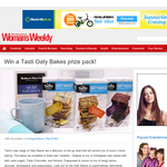Win a Tasti Oaty Bakes prize pack!