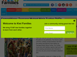 Win a Teenage Mutant Ninja Turtles DVD