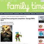Win a Teenage Mutant Ninja Turtles movie prize pack