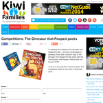 Win a The Dinosaur that Pooped pack
