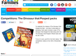 Win a The Dinosaur that Pooped pack