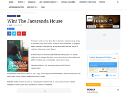 Win a The Jacaranda House