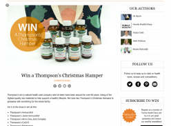 Win a Thompson’s Christmas Hamper
