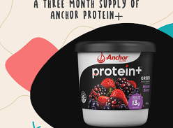 Win a three month supply of Anchor Protein +