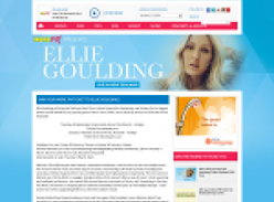 Win a Ticket to Ellie Goulding