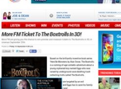 Win a ticket to The Boxtrolls