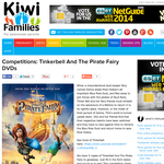 Win a Tinkerbell And The Pirate Fairy DVD