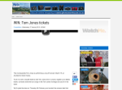 Win a Tom Jones double ticket