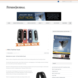 Win a TomTom Touch