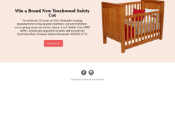 Win a Touchwood 4-in-1 Safety Cot