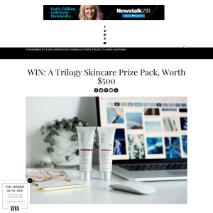 Win A Trilogy Skincare Prize Pack