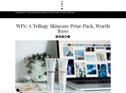 Win A Trilogy Skincare Prize Pack