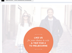 Win a trip for 2 to Melbourne & $1,000 Sportscraft Gift card