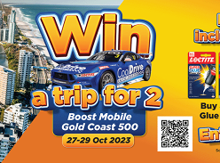Win a Trip for 2 to the Boost Mobile Gold Coast 500!