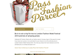 Win a trip for two to London Fashion Week Festival 2018 and lots of amazing prizes
