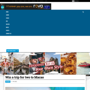 Win a trip for two to Macao - TheBreeze NZ