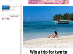 Win a trip for two to Raro