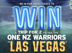 Win a Trip for Two to see ONE NZ Warriors in Las Vegas