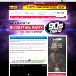 Win a Trip to 90s Mania Party