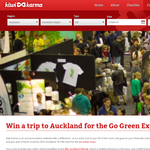 Win a trip to Auckland for the Go Green Expo