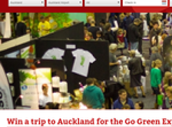 Win a trip to Auckland for the Go Green Expo