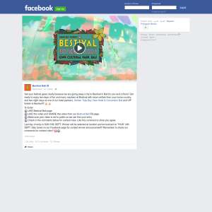 Win a Trip to Bestival in Bali for You and a Friend