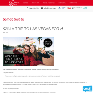 Win a Trip to Las Vegas for 2