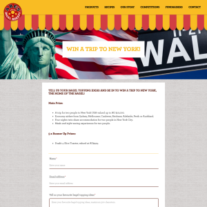Win a Trip to New York! - ABE's Bagels
