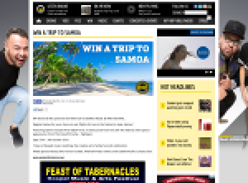Win a Trip to Samoa