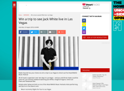 Win a trip to see Jack White live in Las Vegas
